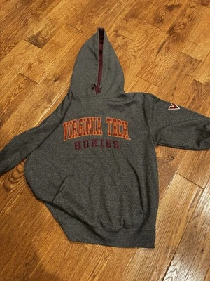 Colosseum Athletics Virginia Tech Hokies NCAA Gris Talla Grande Foto 1 de 3