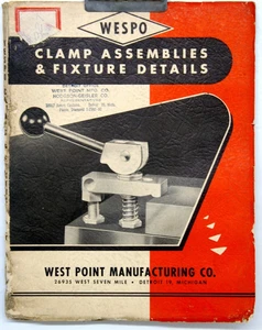 1958 WESPO: WEST POINT MANUFACTURING Fixture Clamp and Leaf Jig Templates-4407 - Picture 1 of 3