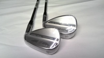 NEW TITLEIST VOKEY SM10 TOUR CHROME WEDGE SET 48*,56*   /   SM10 WEDGE FLEX - Image 1 of 4