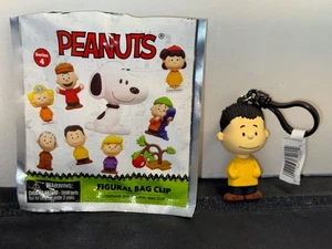 Monogram Peanuts Winter Coat Shermy Plepler Foam Bag Clip Keychain Series 4 - Picture 1 of 1