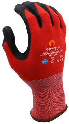 TORNADO GLOVES General Purpose Gloves Tornado Olba Nitrile Foam Touch Screen Lightweight