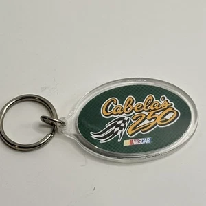 NASCAR Cabela's 250 Busch Race Michigan Speedway Keychain Key Ring Made In USA - Picture 1 of 4