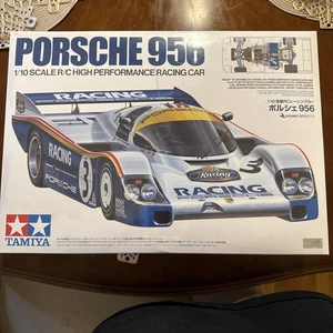 TAMIYA Porsche 956 1/10 Scale R/C 47508 nib limited edition rare - Picture 1 of 6