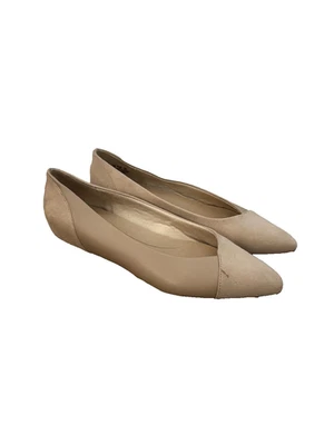LifeStride Promise Mujer 8.5 M Pisos Platino Dorado Punta Punta Sin Cordones Ballet Foto 1 de 4