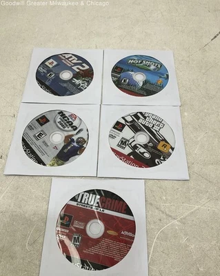 Sony PlayStation 2 Game Bundle of 5 Loose - Tested - Image 1 of 4