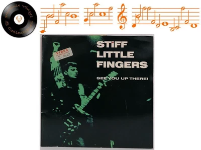 Stiff Little Fingers See You Up There! Vinyl LP A1U B1U C1U D1U Pressing - NM Foto 1 de 4