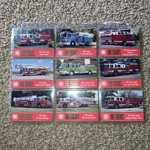 Fire Engines Series Cards lot - Picture 1 of 2