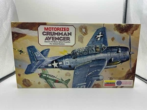 Lindberg 1/48 Motorized Grumman Avenger Kit 2506M Unbuilt Complete Open Box DS - Picture 1 of 7