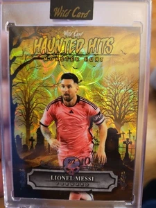2025 Wild Card Haunted Hits Lionel Messi Monster Hunt Gold Scope #D 2/2 Soccer - Picture 1 of 3