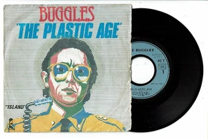 The Buggles Vinyl Record 45 RPM SP 7" The Plastic Age - Island - Island 6172877 - Picture 1 of 2