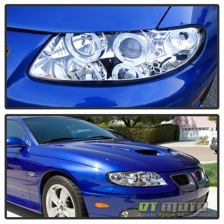 Pontiac GTO 2004 2005 2006 LED halo proyector faros LS1 LS2 lámpara izquierda+derecha Foto 1 de 4