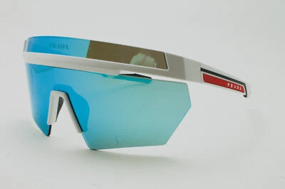 NUEVAS GAFAS DE SOL PRADA LINEA ROSSA SPS 01Y AAI-08R ESPEJADAS TALLA:00-00-130 Foto 1 de 4