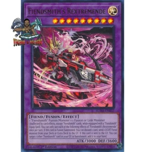 Yugioh! 1x Fiendsmith's Rextremende SUDA-EN037 Ultra Rare 1st Ed NM - Picture 1 of 1