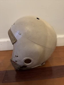 Juego vintage usado años 40/50? Casco de fútbol americano deportivo profesional - Imagen 1 de 5