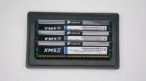 Corsair XMS3 6GB 3x2GB DDR3-1600 PC3-12800 CL9 Memory - CMX6GX3M3A1600C9 - Picture 1 of 1
