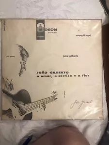 João Gilberto "O Amor O Sorriso e a Flor" Rare 1960 Uruguay Label! Album Vinyl - Picture 1 of 5
