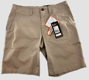 Men's 5.11 TACTICAL Khaki Aramis Lightweight Cotton Cotton Stretch Short 38 - Picture 1 of 6