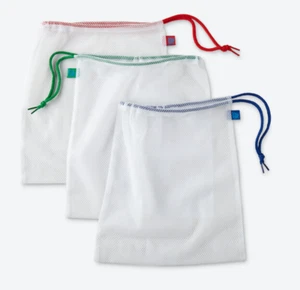 NEU Norwex Set 3 wiederverwendbare Netzprodukte Taschen. Nachhaltig Umwelt Ungiftig - Bild 1 von 1