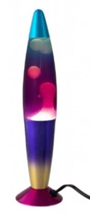 Lampara Metalica de Lava Tricolor 35,5cm - Imagen 1 de 1