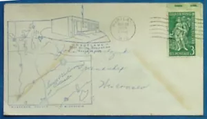 US 1958 3c Gardening Horticulture Cachet Cover Hartland to Friendship Wis. 346 - Picture 1 of 2