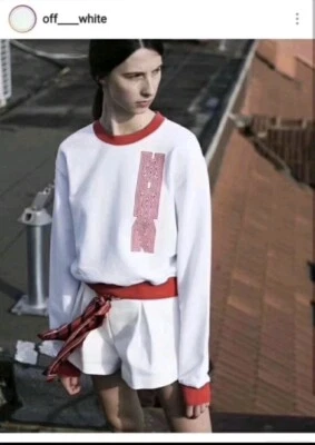 Off-White 2013 Seasonal Limited Edition Women's sweatshirt white size L - Image 1 of 4