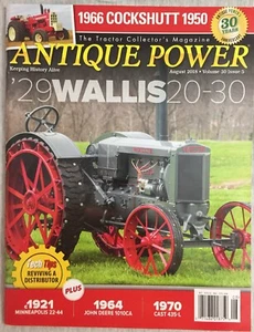 Antique Power Tractor Collector's Magazine August 2018 - Picture 1 of 2