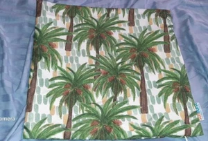 Sunburst Outdoor Living Palm tree Decorative pillow Cover 17"×17" measurement - Picture 1 of 7
