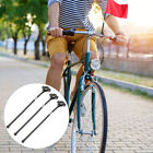 6 Pcs Plastic Flagpole Bike Flags with Pennant Banner