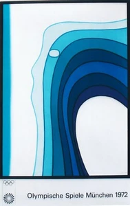 Original vintage poster OLYMPIC GAMES MUNICH 1972 Lenica - Picture 1 of 1