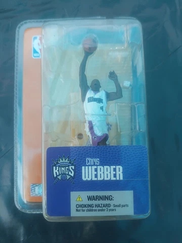 McFarlane Chris Webber NBA Series 1 Sacramento Kings 3" Sports Figure TRL7#15 Cover