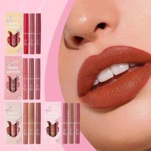 Makeup 3pcs Lipstick Set Matte Liquid Lipsticks Waterproof Non-stick ё &п A C4S4 - Picture 1 of 24