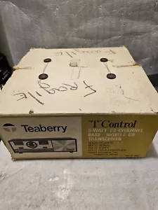 Radio CB, transceptor vintage Teaberry T-Control. "NUEVO" - Imagen 1 de 16