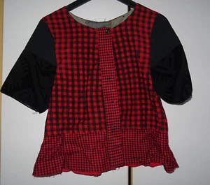 Tracht Schaumburg Lindhorst Bückeburg Jacke Kamisol Wollstoff + Granatapfelband - Bild 1 von 5