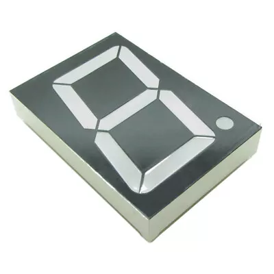 5 ×  2.3" Common Anode LED Single Digit Display 1 Bit 10-Pins PCB Red 7 Segment  - Image 1 of 4