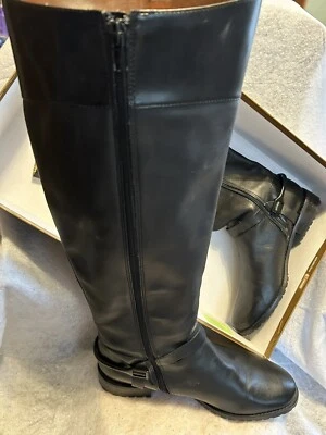 Botas de montar negras EB-Bethany Ellen Tracy 8,5 usadas una vez Foto 1 de 4