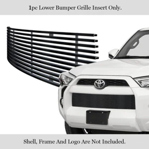 Fits 2014-2024 Toyota 4Runner Lower Bumper Stainless Black Billet Grille Insert - Picture 1 of 7