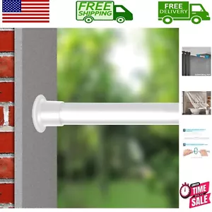 Strong Adjustable Tension Shower Rod 28-42 Inches - Sturdy & Stylish Solution - Picture 1 of 8