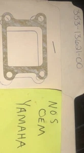 NOS YAMAHA 353-13621-00 REED VALVE GASKET RD60 GT80 GTMX YZ80 LB80 TY80 DT80 OEM - Picture 1 of 1