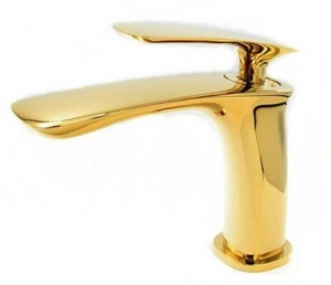 Waschtischarmatur Gold Waschtisch Einhebel Waschtischarmatur (196) - Bild 1 von 5