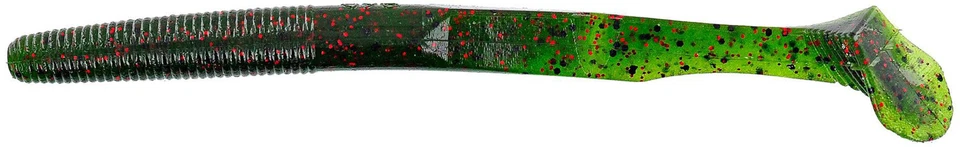 Yamamoto Swimming Senko Bait Watermelon Black Red Flake 5-in 11641