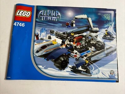 LEGO INSTRUCTION Set 4746.Alpha Team Control Manual ONLY - Image 1 of 4