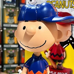 CHARLIE BROWN New York Mets Peanuts Bighead Exclusive MLB Bobblehead - Picture 1 of 11