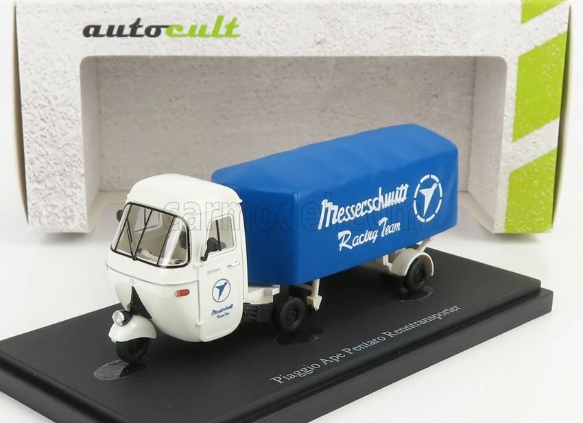 1/43 AUTOCULT - PIAGGIO - APE PENTARO RENNTRANSPORTER MESSERSCHMITT 1948 ATC0801 - Immagine 1 di 1