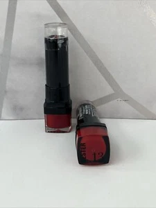 Bourjois Shine Rouge Edition Bullet Lipstick 13 Rouge Jet Set x 2 - Picture 1 of 5