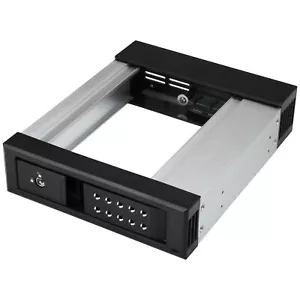 StarTech.com 5.25" to 3.5" Trayless Hard Drive Hot Swap Bay - Removable Hard ... - Picture 1 of 8