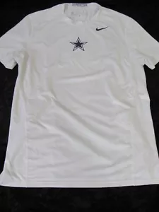 Dallas Cowboys NFL Nike Dri-fit S/S Compression T-Shirt White Logo size XL - Picture 1 of 8