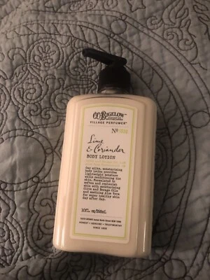 Bath & Body Works CO Bigelow Lime and Coriander Body Lotion, 10 Oz ,Retired, HTF - Image 1 of 4