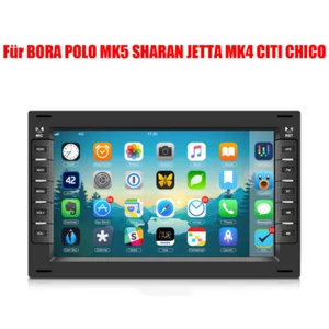 7" Android13 Autoradio GPS 1+32GB Für BORA POLO MK5 SHARAN JETTA MK4 CITI CHICO - Bild 1 von 12
