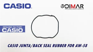 Casio Gasket / Back Seal Rubber, For Modelos. AW-58 - Picture 1 of 1