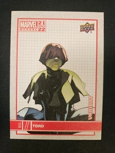 21-22 Marvel Annual Toad Sketch Pad Variant SP  - Picture 1 of 2